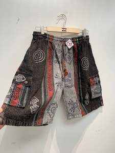 Bohemian Handcrafted Bermuda unisex shorts # SHO4419