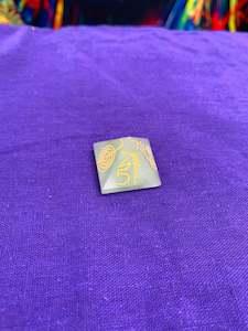 BOHO NATURAL STONE PYRAMID  # 12211