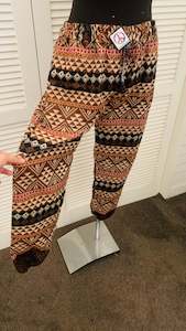Boho Tibetan Pants: HANDCRAFTED HIPPIE WOOLLEN PANTS# 1121