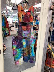 Handcrafted Cotton Overall Shorts  #431446