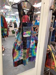 Handcrafted Cotton Overall Shorts  #431447