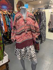 Handcrafted Unisex warm Kurta / Shirt # 75987