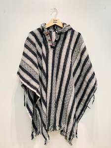 Bohemian style handcrafted Hoodie Plus size UNISEX Gheri poncho #017044