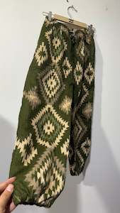 HANDCRAFTED HIPPIE WOOLLEN PANTS# 11129