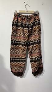 HANDCRAFTED HIPPIE WOOLLEN PANTS# 11128