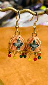 Boho Earrings: BOHEMIAN HANDCRAFTED TINY EARRINGS #EAR164