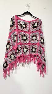 Handcrafted Crochet poncho #31