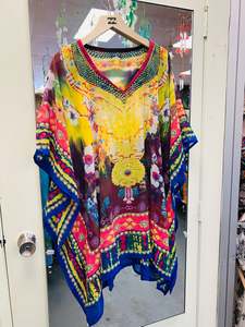 Bohemian style handcrafted Kaftan dress #4608