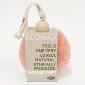 Bed Bath: Spa Shower Puff - Pink