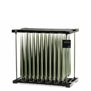 Candles And Diffusers: Taper Candle 32cm Set of 2 - Green Soil