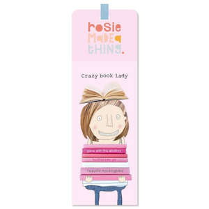 Books: Crazy Book Lady Bookmark