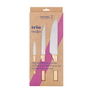 Opinel: Parallele Trio Chef Knife Set
