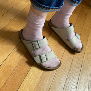 Le Bon Shoppe: Trouser Socks - Rose Water