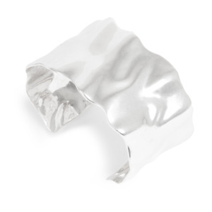 Sculpted Cuff - Silver