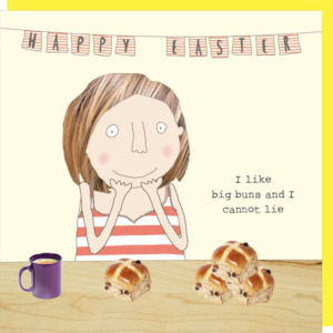 Big Buns Easter Greeting Card
