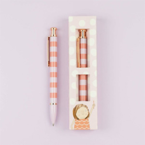 Cards Wrapping: Stripey Pen