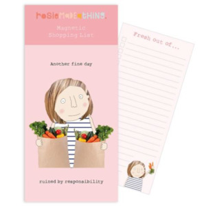 Cards Wrapping: Magnetic Shopping List - Fine Day