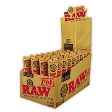 Rolling Papers: RAW Classic Cone unrefined rolling papers