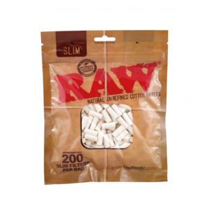 RAW SLIM COTTON FILTERS D 6 mm L 15 mm 12433