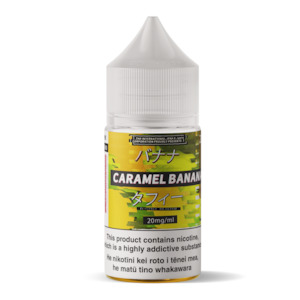 Jerk Ejuice: JERK Salts - Caramel Banana
