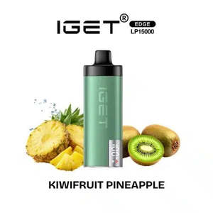 Low Nicotine Vape Juice: iGET Edge LP15000 Kit - Kiwifruit Pineapple