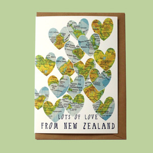 Products: Lots of Love From NZ Card