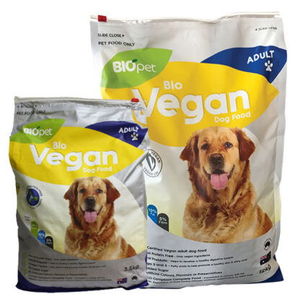 Products: BIOpet VEGAN Adult Dog Food 3.5/12kg - The Vegan Petfood Company