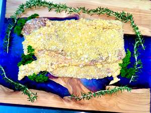 Beef: Beef Schnitzel Crumbed