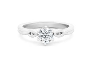 Takai: Brilliant Cut Diamond Solitaire Ring