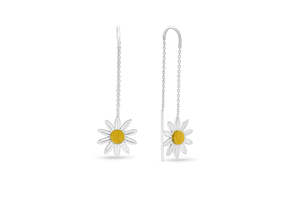 Botanical: Daisy Threader Earrings