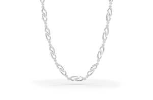 Adagio Chain Necklace in Sterling Silver