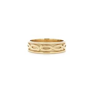Ready To Ship Rings: Solasta: Band in Yellow Gold