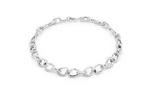 Ready To Ship: Staccato Chain Bracelet in Sterling Silver