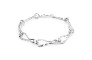 Crescendo Chain Bracelet in Sterling Silver