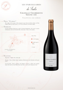Burgundy Bourgogne: Les Parcellaires de Saulx Chapelle-Chambertin Grand Cru Rouge 2018 750ml