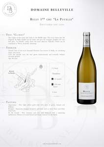 Burgundy Bourgogne: Domaine Belleville Rully 1er Cru La Chapitre Blanc 2022 750ml