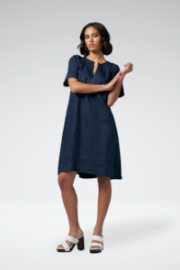 MADLY SWEETLY SUNSHINE DRESS - NAVY