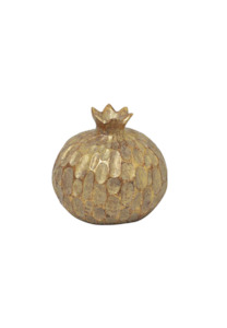 GOLD POMEGRANATE DECOR