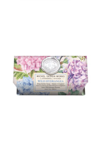 Candles Diffusers: WILD HYDRANGEA LARGE SOAP BAR