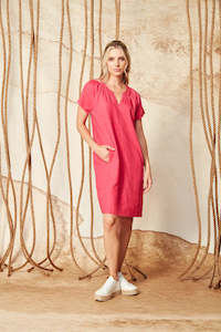 Sale Clothing: VERGE JOANNA DRESS - MAGENTA