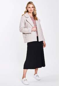 ANNE MARDELL DECLAN JACKET - PUMICE