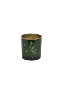 Best Selling: ETCHED VOTIVE GREEN - SMALL