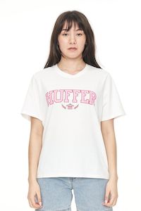 Womens Must Haves: HUFFER CLASSIC TEE 170/EMPIRE - CHALK