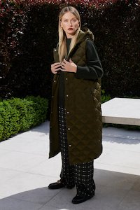 SILLS OLGA PUFFER VEST - KHAKI