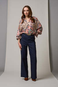 LOOBIES STORY SUTTON PANT - MID WASH DENIM