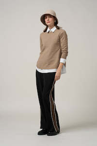 MADLY SWEETLY CIPHER PANT - BLACK