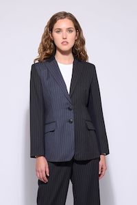 Siren: NERIS THE HEPBURN JACKET - STEEL MIX