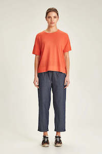 SILLS SERENA CHAMBRAY PANT - DARK INDIGO