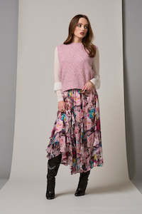 LOOBIES STORY DUCHESS SKIRT - BLUSH MULTI