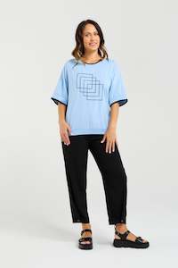 Seduce: SEDUCE GEMMA TOP - BLUE